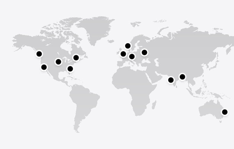 Data center location of your choice.