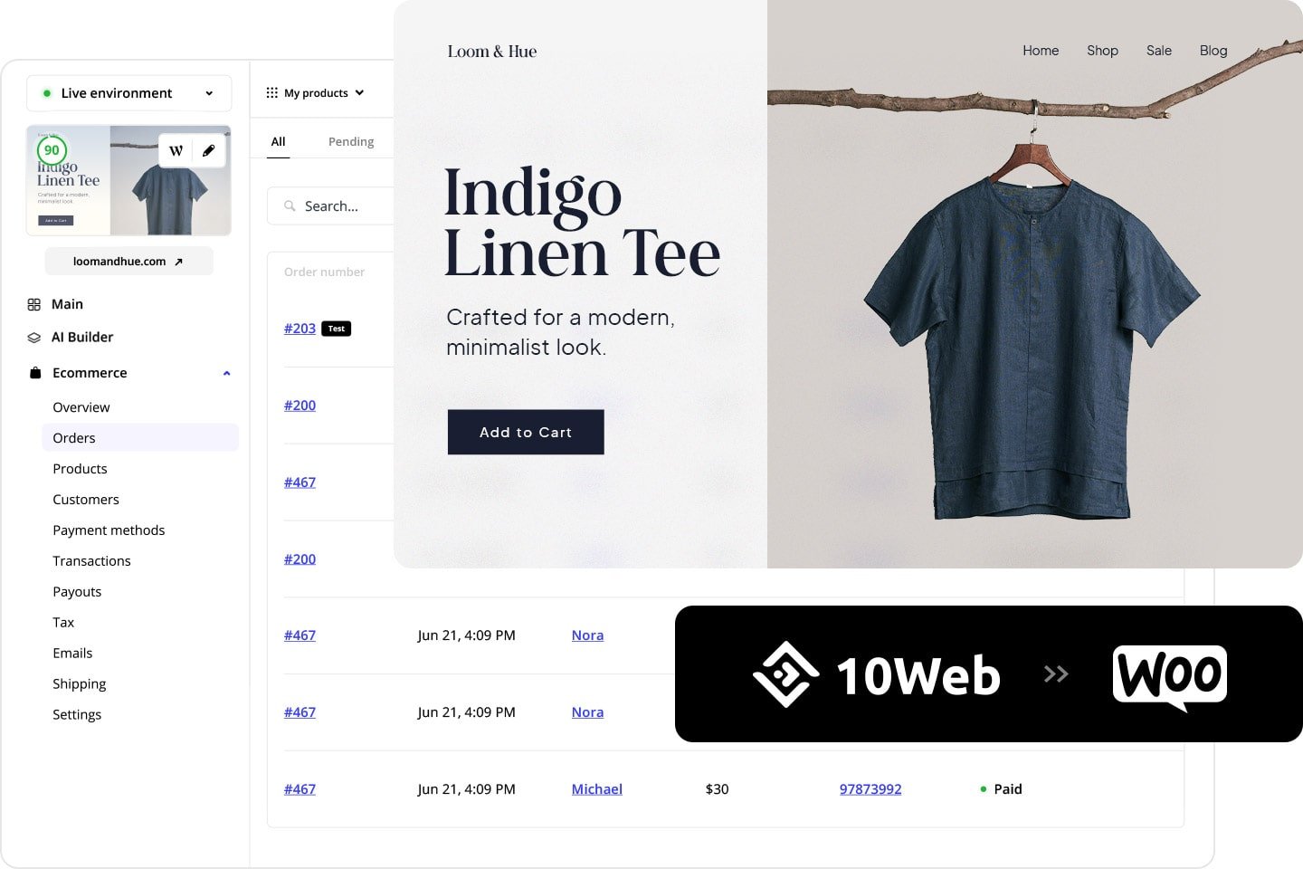 WooCommerce integration