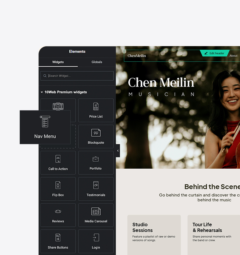 AI Website  Builder.